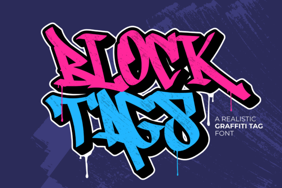Block Tags Font for Bold Brand Visuals