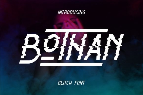 Bothan: A Glitch-Effect Font for Modern Branding