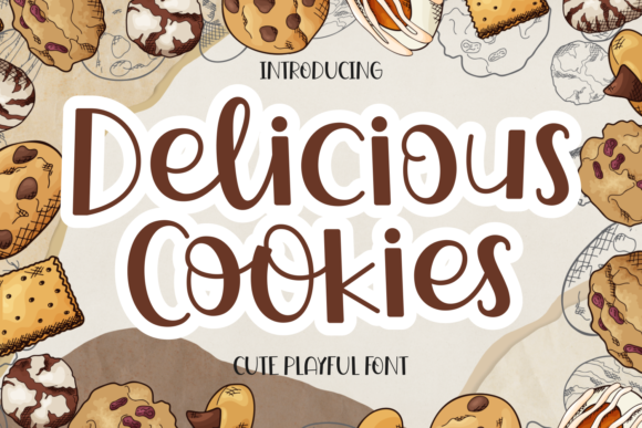 Delicious Cookies Font for Eye-Catching Campaigns