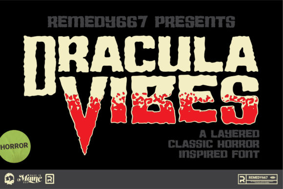 Dracula Vibes: A Gothic Font for Modern Web Design