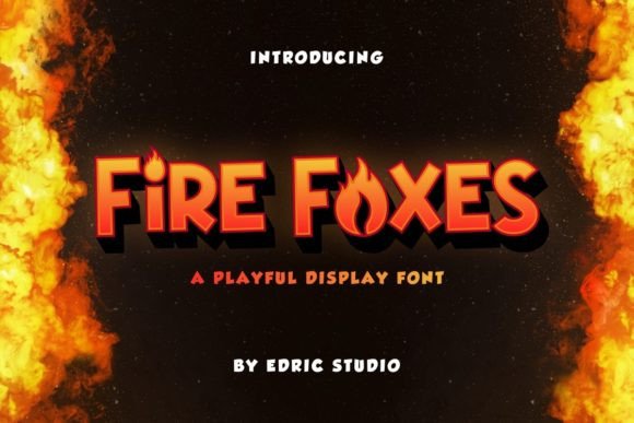 Fire Foxes Font for Business Branding