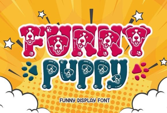 Funny Puppy Font for Web Design