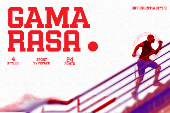 Gama Rasa: A Bold Display Font for Digital Branding
