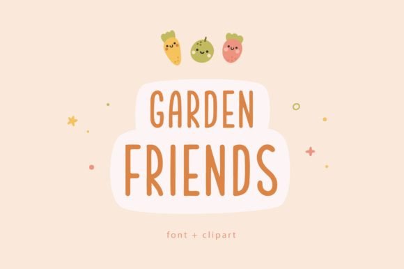 Garden Friends Font for Engaging Visual Storytelling
