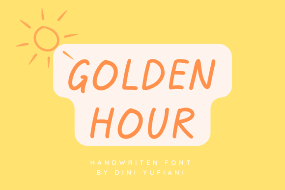 Golden Hour: A Timeless Display Font for Editorial Design