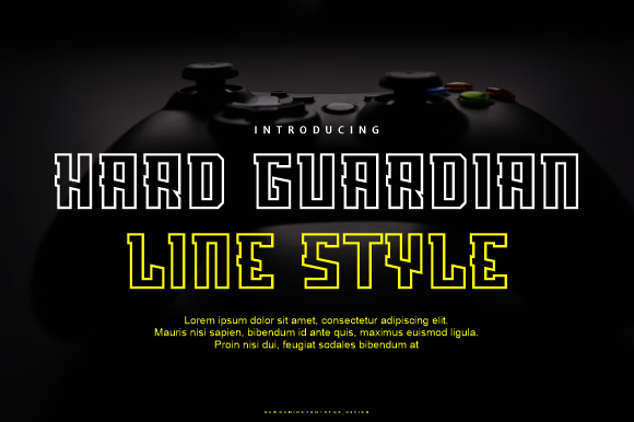 Hard Guardian Line: The Bold Font That Elevates Campaigns