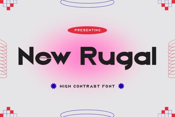 New Rugal: A Modern Display Font for Editorial Design