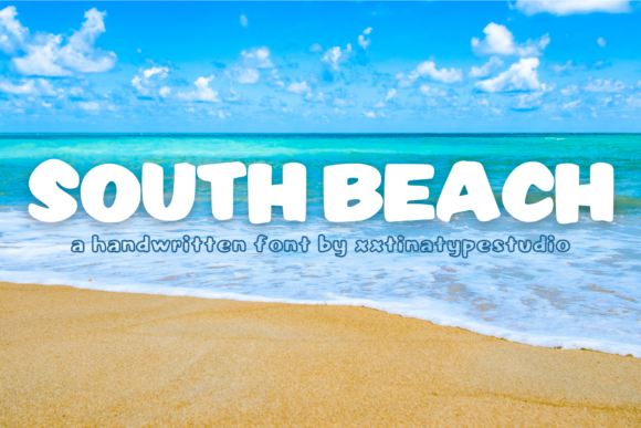 South Beach Font for Branding That Feels Fresh and Friendly