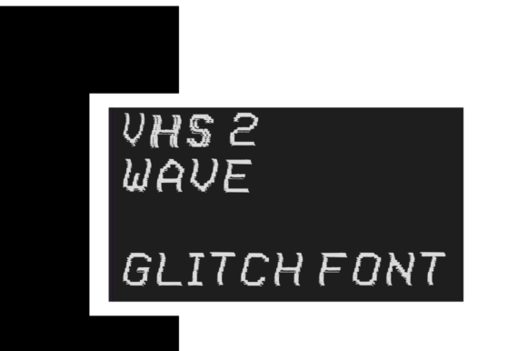 VHS 2 Wave Font for Modern Branding