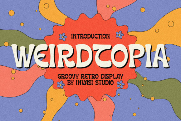 Weirdtopia: A Retro Display Font for Bold Digital Branding